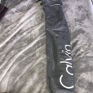 Calvin Klein grey joggers. size medium.